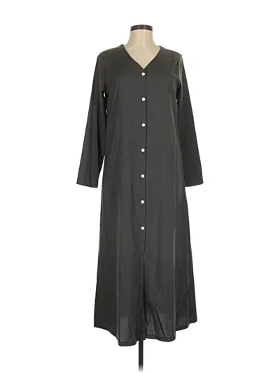 Pre-owned Unbranded Casual Dress In Gray