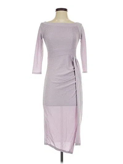 Pre-owned Unbranded Casual Dress In Gray