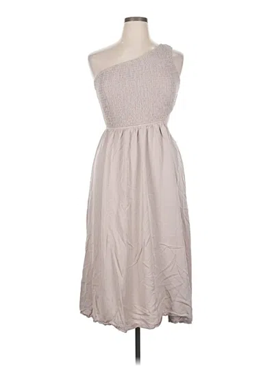 Pre-owned Unbranded Casual Dress In Gray