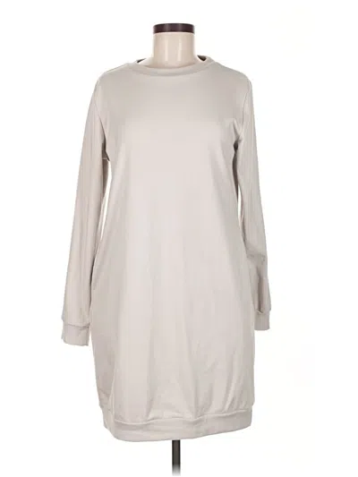 Pre-owned Unbranded Casual Dress In Gray