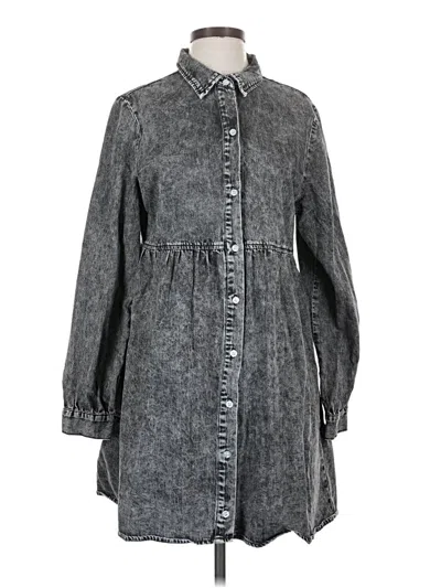 Pre-owned Unbranded Casual Dress In Gray