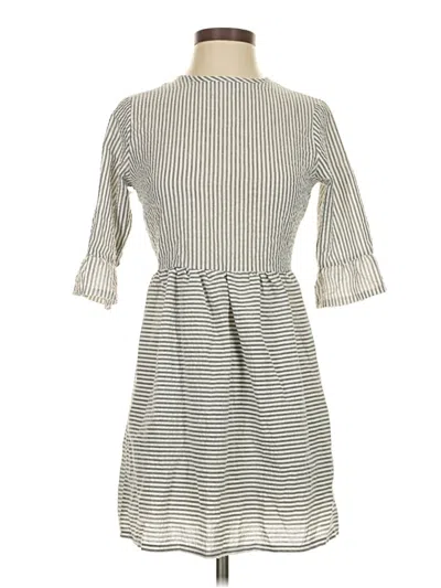 Pre-owned Unbranded Casual Dress In Gray