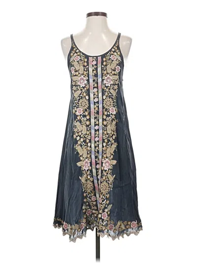 Pre-owned Unbranded Casual Dress In Gray