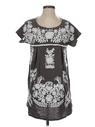 Pre-owned Unbranded Casual Dress In Gray