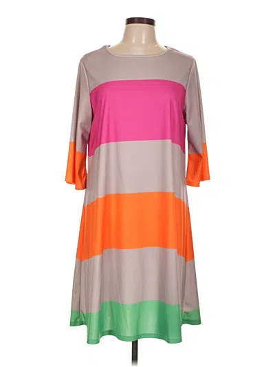 Pre-owned Unbranded Casual Dress In Gray