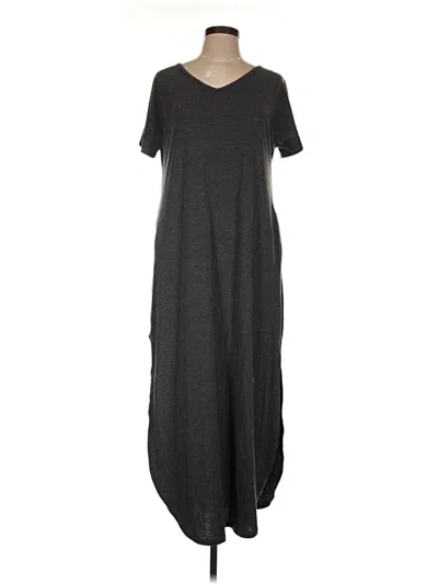 Pre-owned Unbranded Casual Dress In Gray