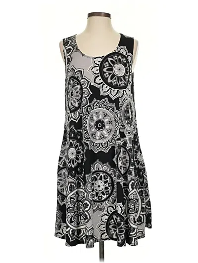 Pre-owned Unbranded Casual Dress In Gray