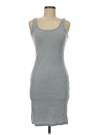 Pre-owned Unbranded Casual Dress In Gray