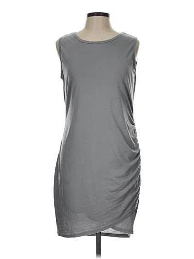Pre-owned Unbranded Casual Dress In Gray