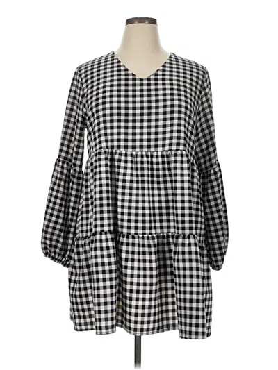 Pre-owned Unbranded Casual Dress In Gray