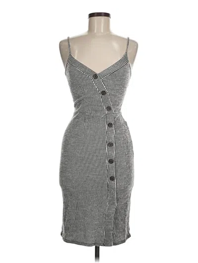 Pre-owned Unbranded Casual Dress In Gray