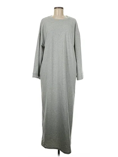 Pre-owned Unbranded Casual Dress In Gray