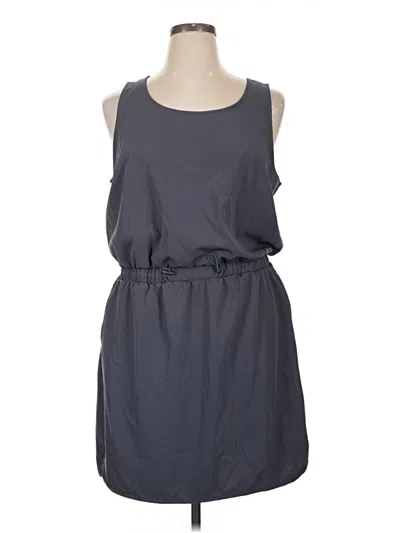 Pre-owned Unbranded Casual Dress In Gray