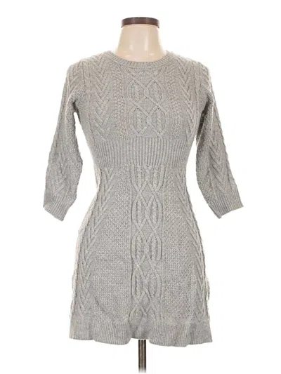 Pre-owned Unbranded Casual Dress In Gray