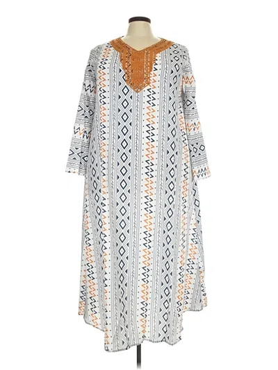 Pre-owned Unbranded Casual Dress In Gray