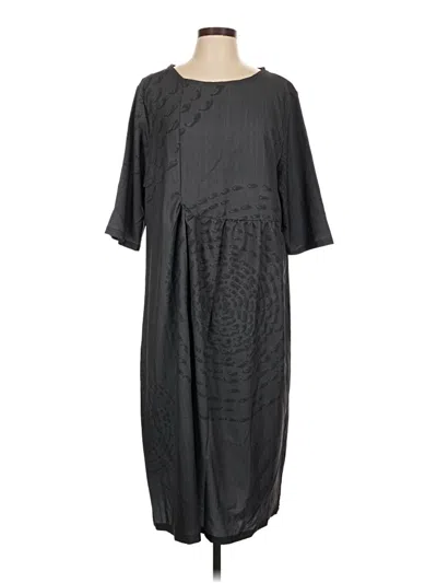 Pre-owned Unbranded Casual Dress In Gray