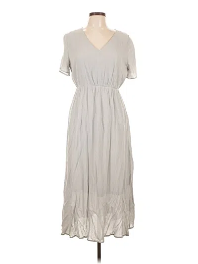 Pre-owned Unbranded Casual Dress In Gray