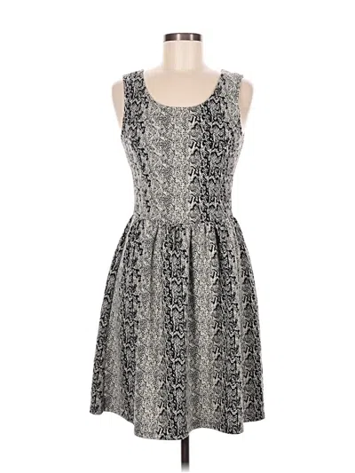 Pre-owned Unbranded Casual Dress In Gray