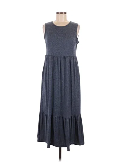 Pre-owned Unbranded Casual Dress In Gray