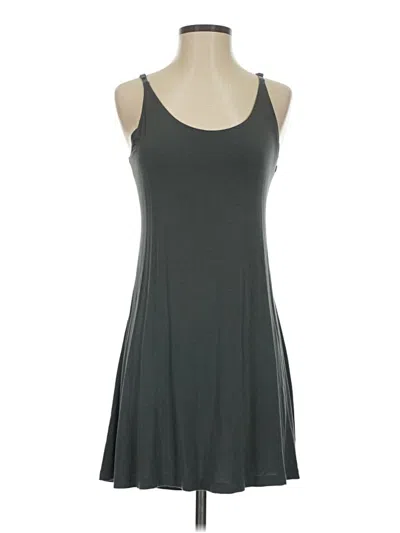 Pre-owned Unbranded Casual Dress In Gray