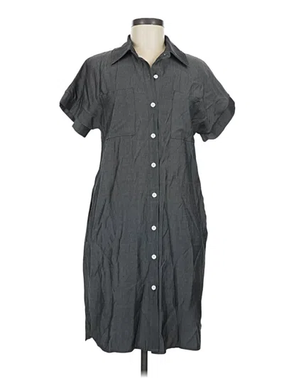 Pre-owned Unbranded Casual Dress In Gray