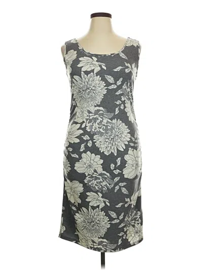 Pre-owned Unbranded Casual Dress In Gray