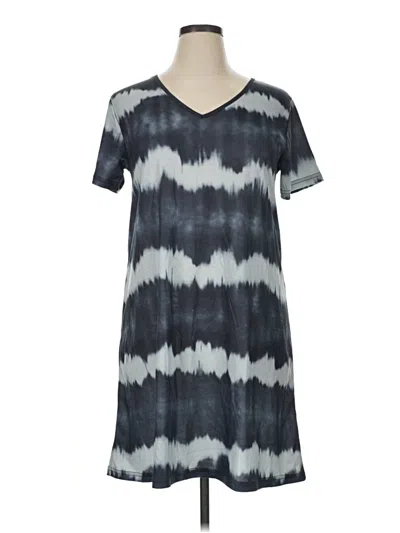 Pre-owned Unbranded Casual Dress In Gray