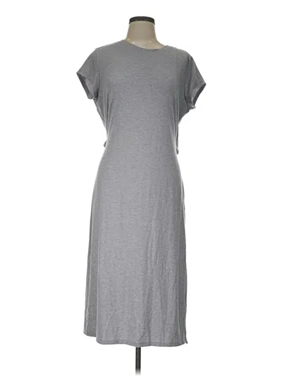 Pre-owned Unbranded Casual Dress In Gray
