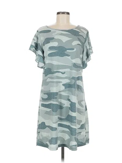 Pre-owned Unbranded Casual Dress In Green