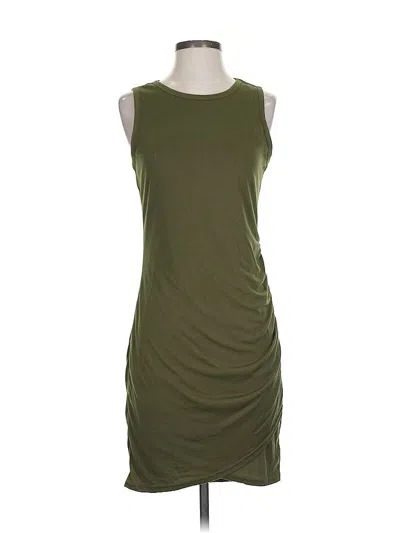 Pre-owned Unbranded Casual Dress In Green