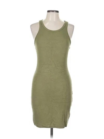 Pre-owned Unbranded Casual Dress In Green