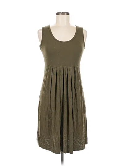Pre-owned Unbranded Casual Dress In Green