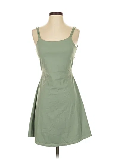 Pre-owned Unbranded Casual Dress In Green