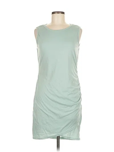 Pre-owned Unbranded Casual Dress In Green