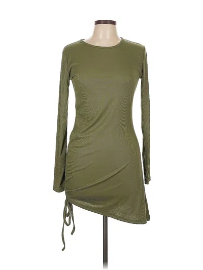 Pre-owned Unbranded Casual Dress In Green