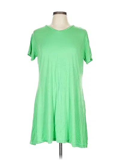 Pre-owned Unbranded Casual Dress In Green