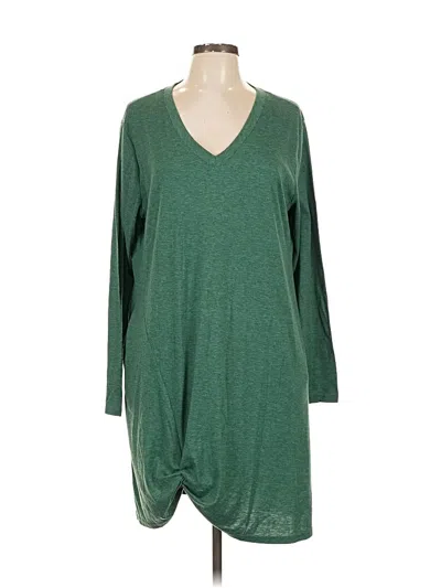 Pre-owned Unbranded Casual Dress In Green