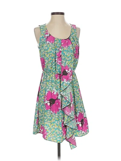 Pre-owned Unbranded Casual Dress In Green