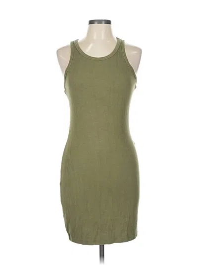 Pre-owned Unbranded Casual Dress In Green