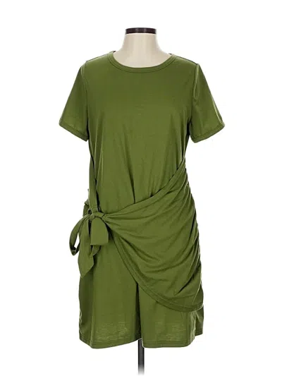 Pre-owned Unbranded Casual Dress In Green