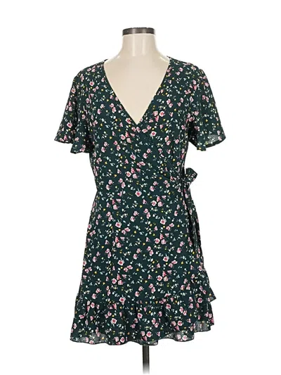 Pre-owned Unbranded Casual Dress In Green