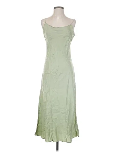 Pre-owned Unbranded Casual Dress In Green
