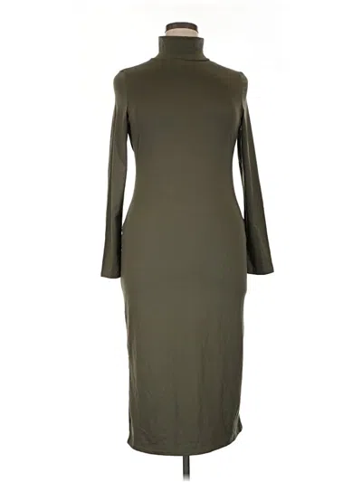 Pre-owned Unbranded Casual Dress In Green