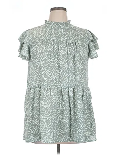 Pre-owned Unbranded Casual Dress In Green