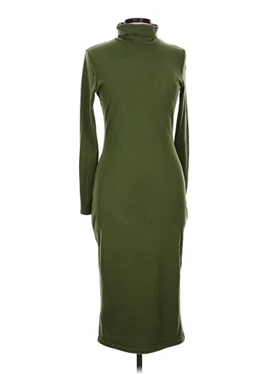 Pre-owned Unbranded Casual Dress In Green