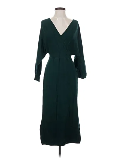 Pre-owned Unbranded Casual Dress In Green