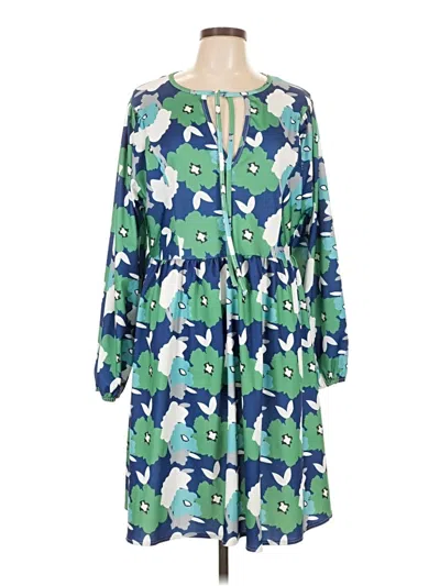 Pre-owned Unbranded Casual Dress In Green