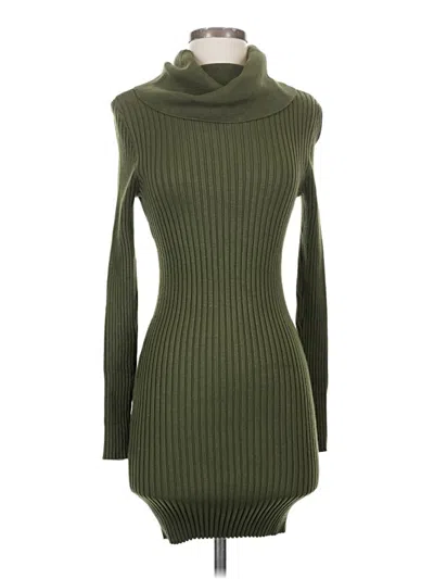 Pre-owned Unbranded Casual Dress In Green