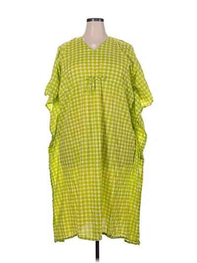 Pre-owned Unbranded Casual Dress In Green