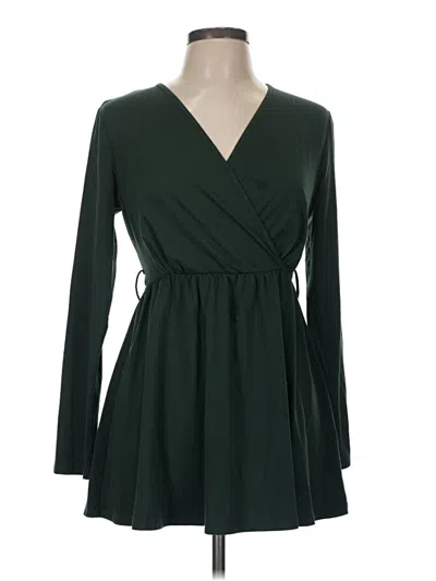 Pre-owned Unbranded Casual Dress In Green